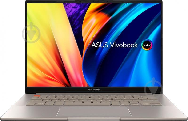 Ноутбук Asus Vivobook S 14X OLED S5402ZA-M9162W 14,5" (90NB0X32-M008K0) sand grey - фото 1