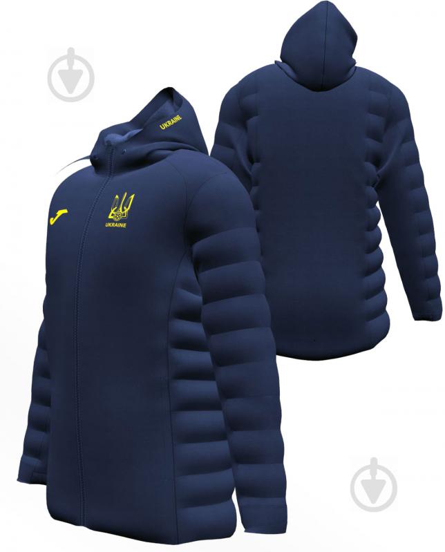 Анорак чоловічий Joma FOOTBALL UKRAINE AT101294A331 р.2XL темно-синій - фото 1