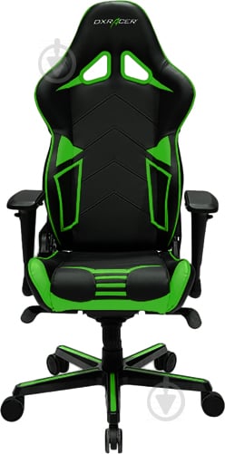 Кресло DXRacer RACING OH/RV131/NE черный/зеленый - фото 2