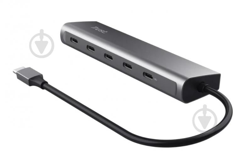 USB-хаб Trust Halyx USB-C > 5xUSB-C (25136_TRUST) - фото 2 USB-хаб Trust Halyx USB-C > 5xUSB-C (25136_TRUST) - фото 2