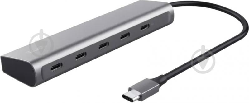 USB-хаб Trust Halyx USB-C > 5xUSB-C (25136_TRUST) - фото 1 USB-хаб Trust Halyx USB-C > 5xUSB-C (25136_TRUST) - фото 1