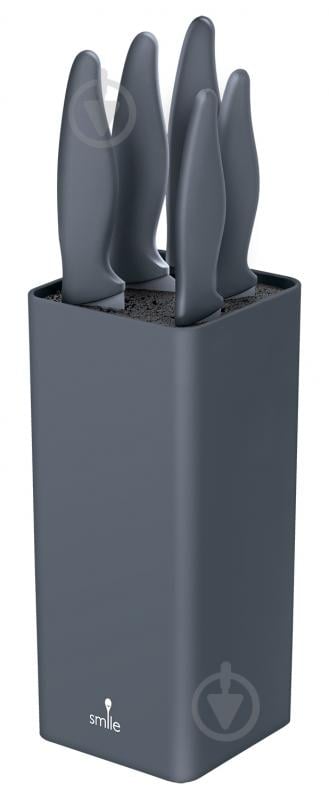 Набор ножей Smile 6 предметов серый SNS-7 - фото 1