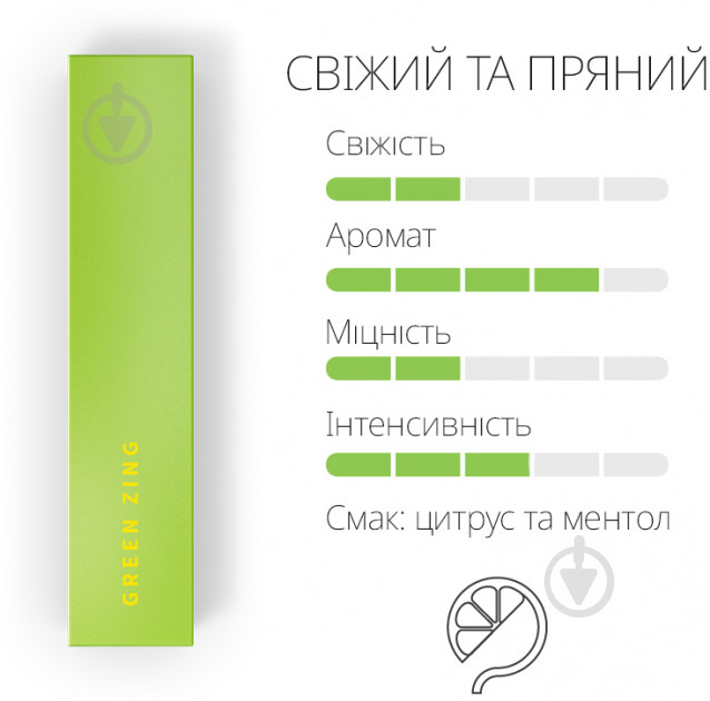 Стіки HEETS Green Zing Label - фото 2