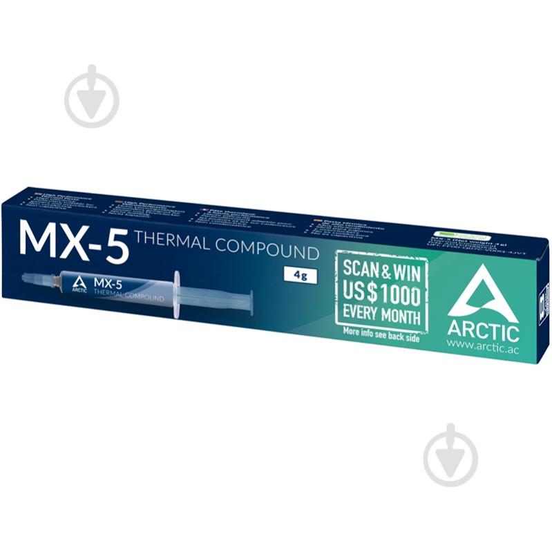 Термопаста Arctic MX-5 4 г - фото 2 Термопаста Arctic MX-5 4 г - фото 2