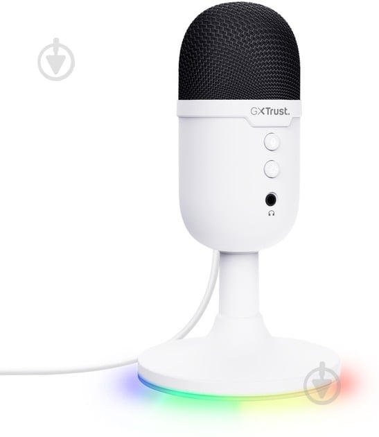 Мікрофон Trust GXT 234W Yunix USB White (25374_TRUST) - фото 5 Мікрофон Trust GXT 234W Yunix USB White (25374_TRUST) - фото 5