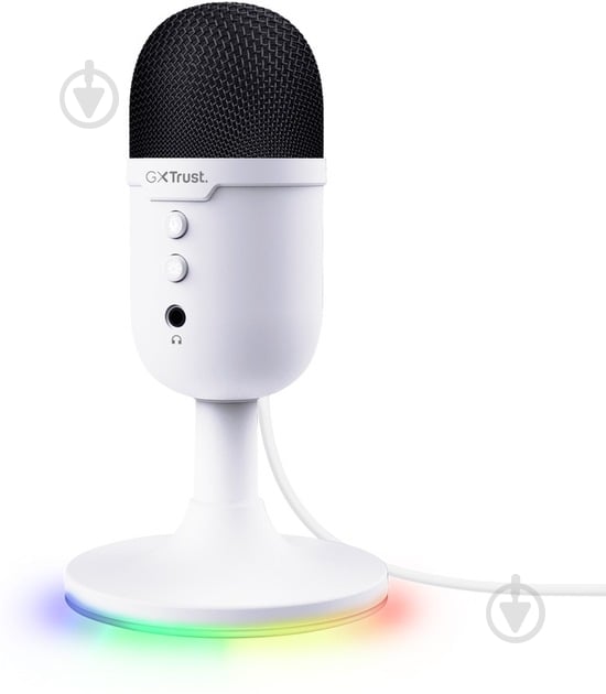 Мікрофон Trust GXT 234W Yunix USB White (25374_TRUST) - фото 4 Мікрофон Trust GXT 234W Yunix USB White (25374_TRUST) - фото 4