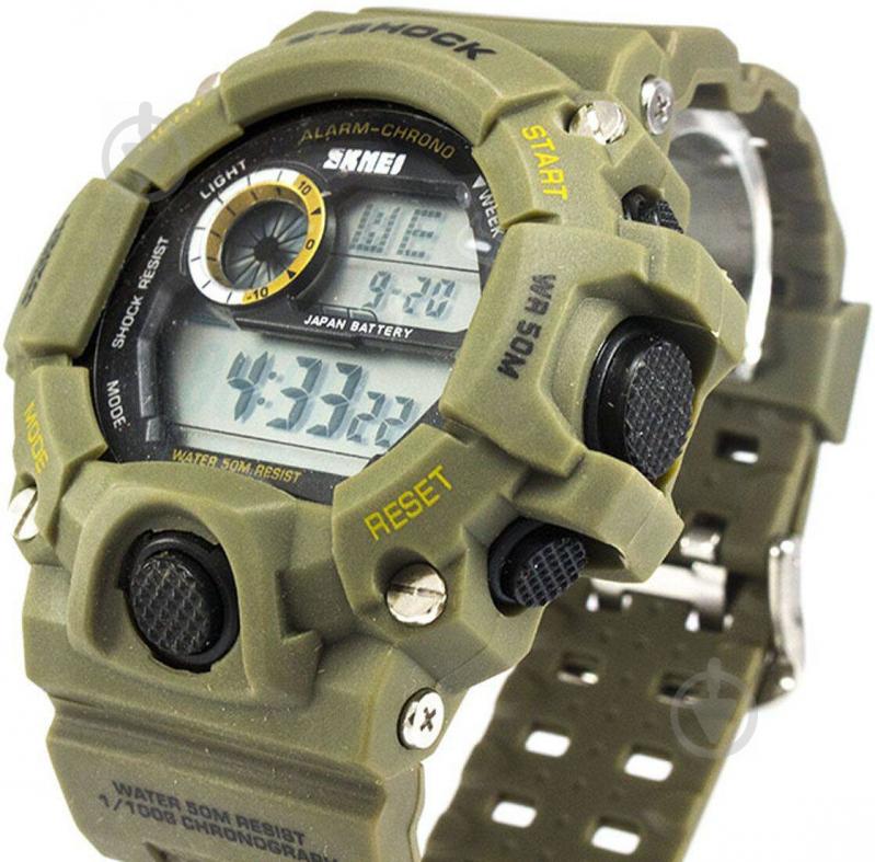 Наручные часы Skmei 1019 Army Green BOX (1019BOXAG) - фото 3