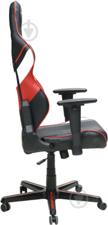 Крісло DXRacer RACING OH/RZ81/NWR чорний/червоний/білий - фото 2