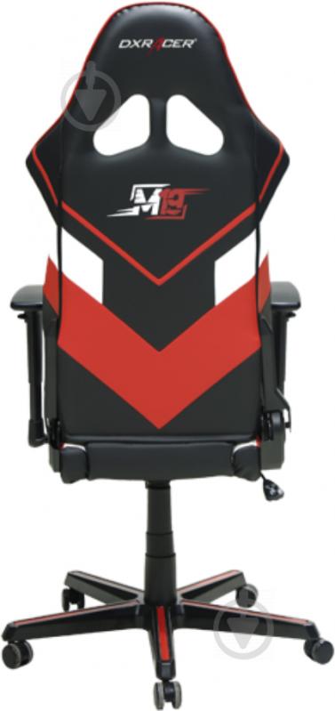 Крісло DXRacer RACING OH/RZ81/NWR чорний/червоний/білий - фото 3