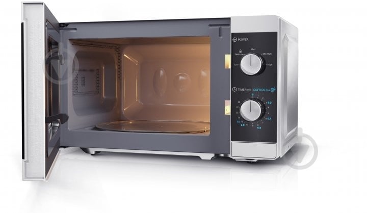 ВИТРИНА! Микроволновая печь Sharp YC-MS01E-S	Silver - фото 3