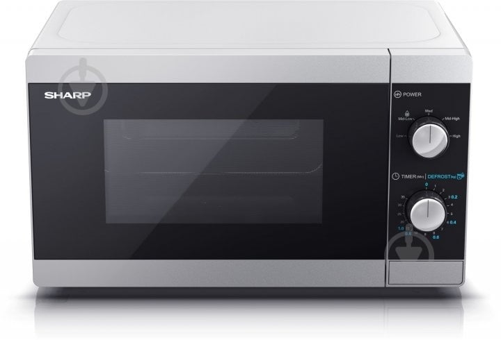 ВИТРИНА! Микроволновая печь Sharp YC-MS01E-S	Silver - фото 5