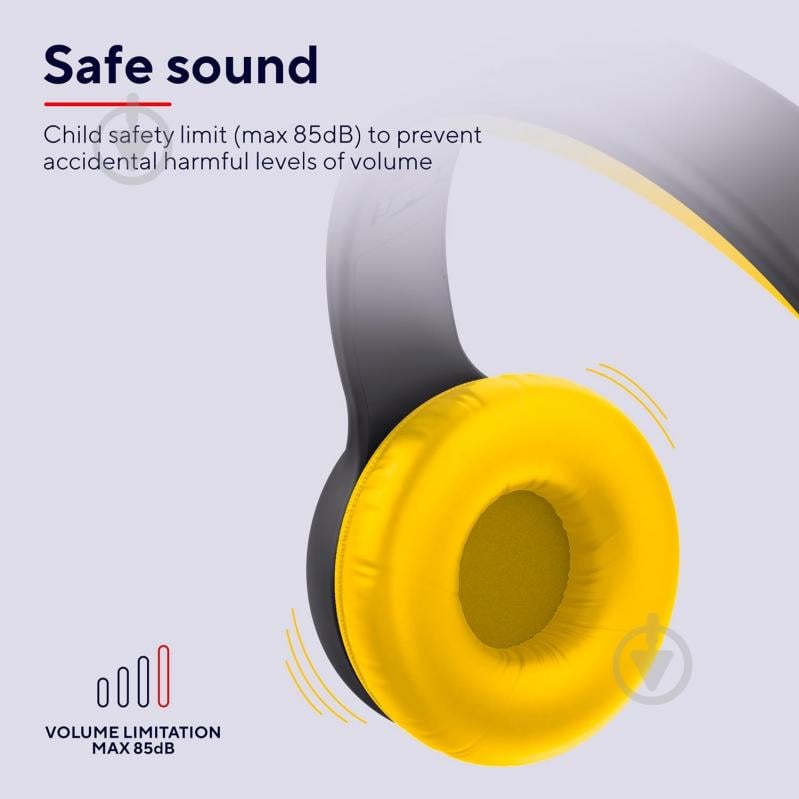 Навушники Trust Nouna Kids Headphones Mic black (25406_TRUST) - фото 13