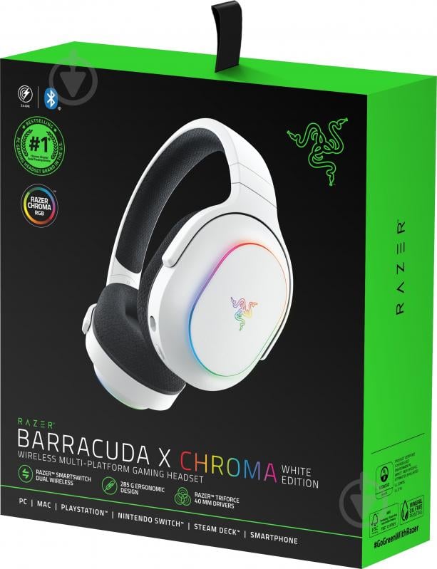Гарнитура игровая Razer Barracuda X Chroma white (RZ04-05220200-R3M1) - фото 10