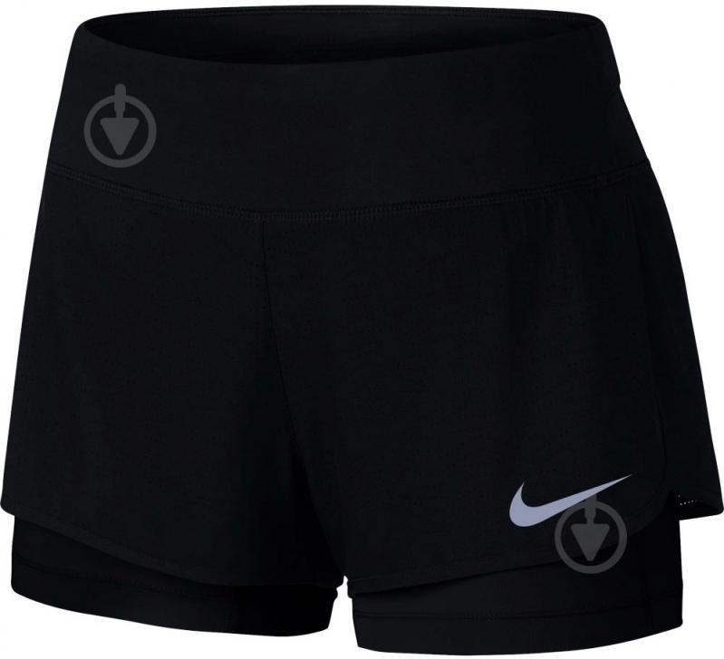 Шорти Nike W NK FLX 2IN1 SHORT RIVAL 831552-011 р. M чорний - фото 1
