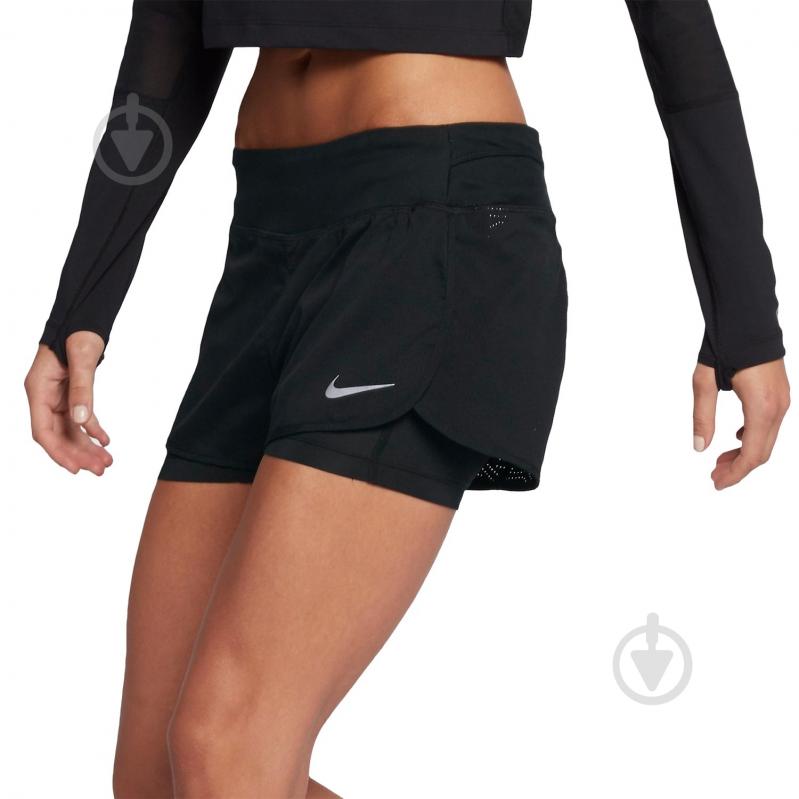 Шорты Nike W NK FLX 2IN1 SHORT RIVAL 831552-011 р. S черный - фото 4 Шорты Nike W NK FLX 2IN1 SHORT RIVAL 831552-011 р. S черный - фото 4