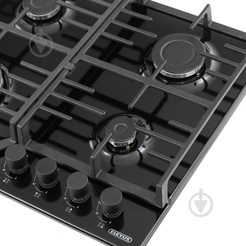 Варочная поверхность газовая Eleyus MAGENTA 60 BL CTF - фото 9