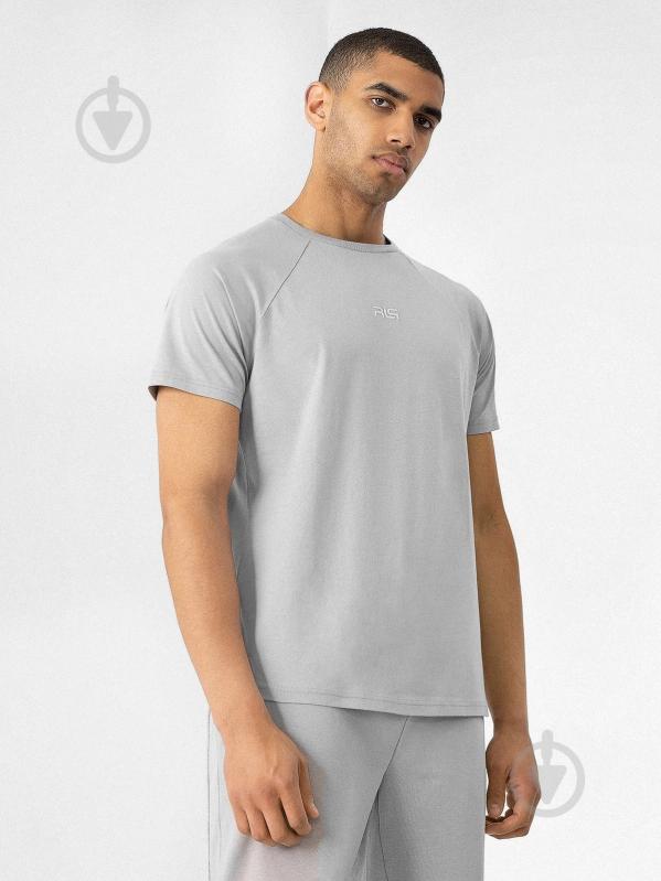 Футболка 4F RL9_TSHIRT RL9SS22TTSHM239-25S р.M серый - фото 1