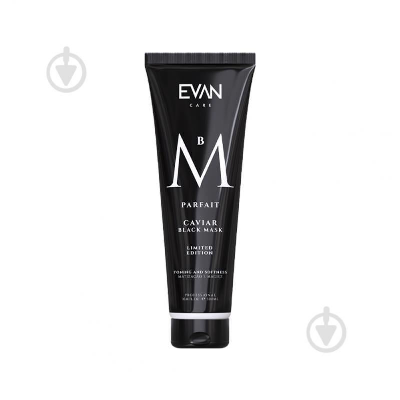 Маска для волосся EVAN CARE Premium Caviar Black Mask Parfait 300 мл - фото 1