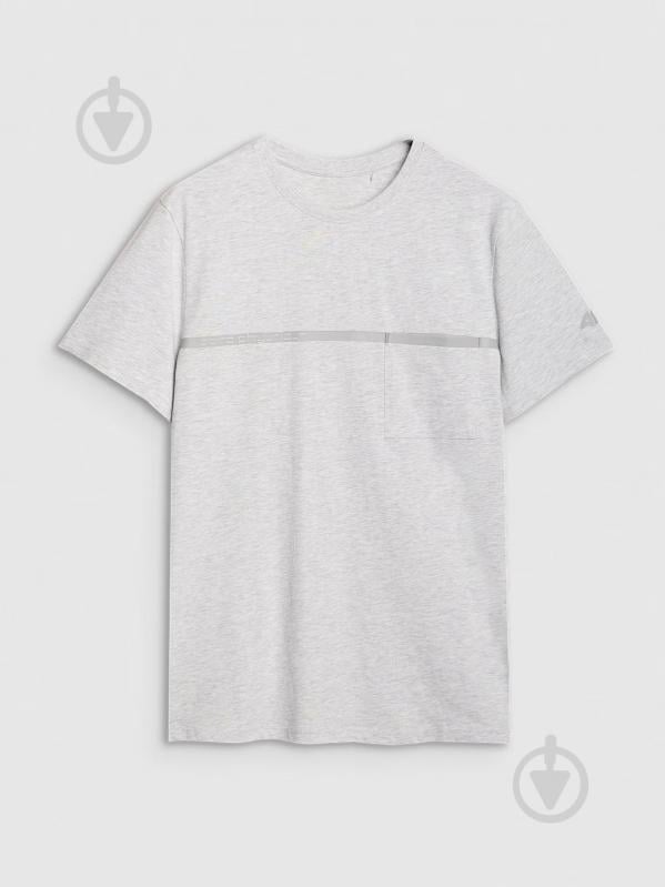 Футболка 4F 4FRSS24TTSHM2078-27M р.2XL сірий - фото 6 Футболка 4F 4FRSS24TTSHM2078-27M р.2XL сірий - фото 6