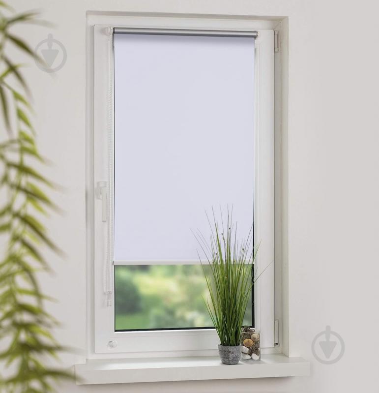 Ролета міні термо (blackout) Rollotex з фіксацією під нахил BOSTON світло-сіра 57x210 см - фото 2 Ролета міні термо (blackout) Rollotex з фіксацією під нахил BOSTON світло-сіра 57x210 см - фото 2