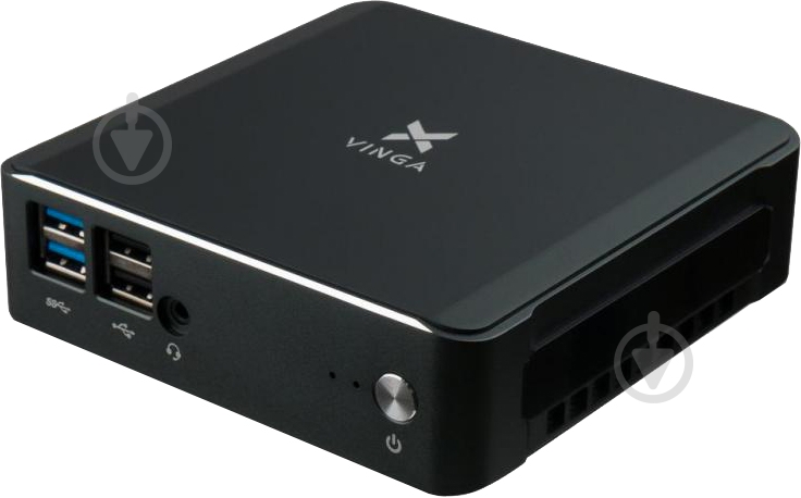 Компьютер Vinga Mini PC V650 (V65010210U.16512) black - фото 1