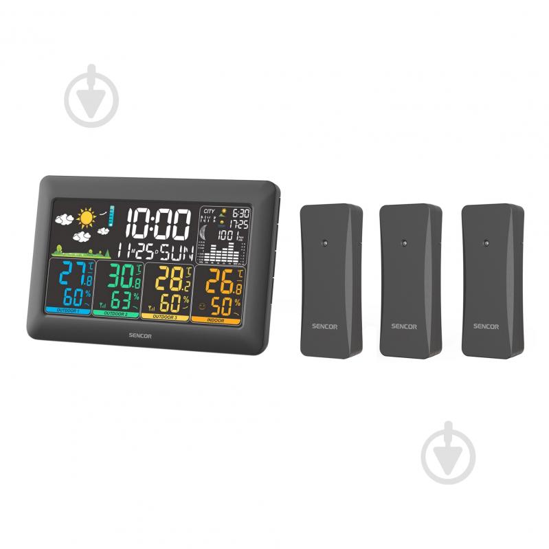 Метеостанция Sencor SWS6300 - фото 1 Метеостанция Sencor SWS6300 - фото 1