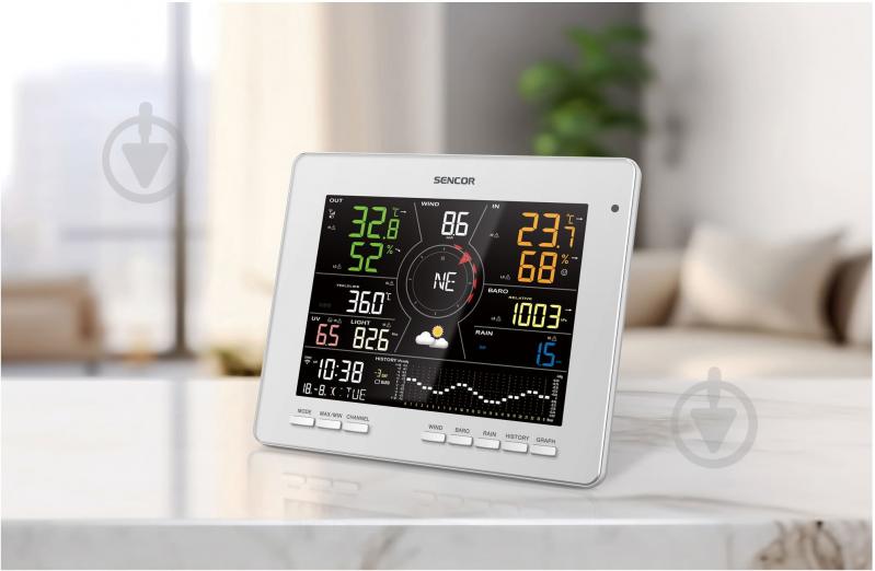 Метеостанция Sencor SWS16600WIFI - фото 20 Метеостанция Sencor SWS16600WIFI - фото 20