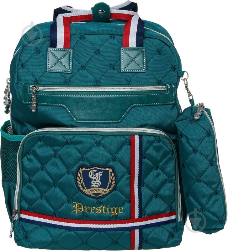 Рюкзак школьный Cool For School 15.7" Prestige green CF86020 - фото 2