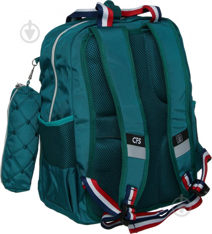 Рюкзак школьный Cool For School 15.7" Prestige green CF86020 - фото 4