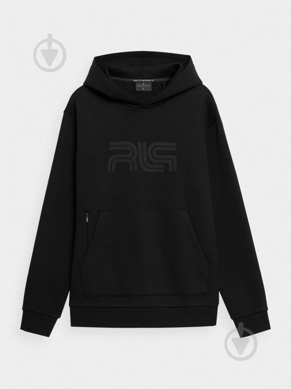 Джемпер 4F SWEATSHIRT M119 RL9SS22TSWSM119-20S р.M чорний - фото 1