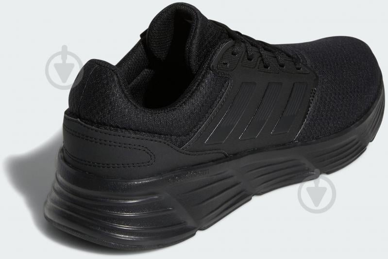 Кроссовки мужские демисезонные Adidas GALAXY 6 GW4138 р.42 2/3 черные - фото 3