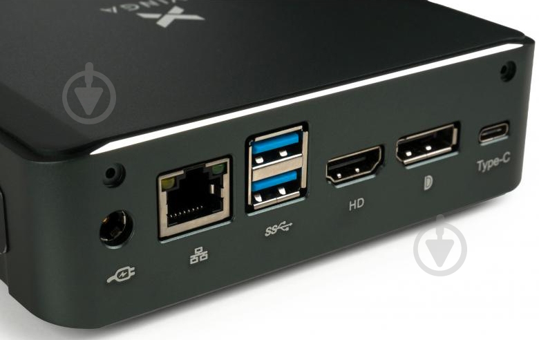 Компьютер Vinga Mini PC V600 (V6008145U.) black - фото 7