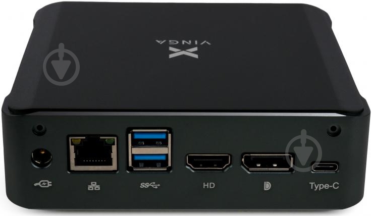 Компьютер Vinga Mini PC V600 (V6008145U.) black - фото 6