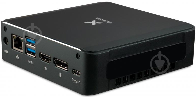 Компьютер Vinga Mini PC V600 (V6008145U.) black - фото 4