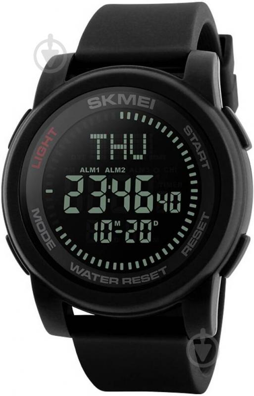 Наручний годинник Skmei 1289 Black BOX (1289BOXBK) - фото 1