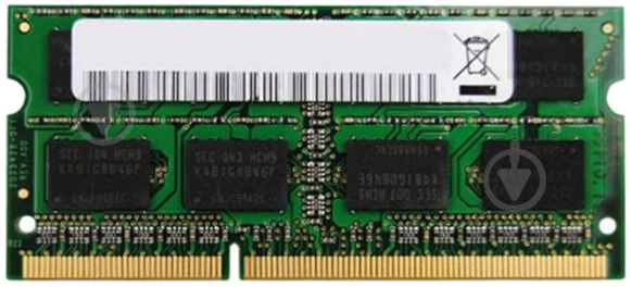 Оперативная память Golden Memory SODIMM DDR3L 4 GB (1x4GB) 1600 MHz (GM16LS11/4) - фото 1