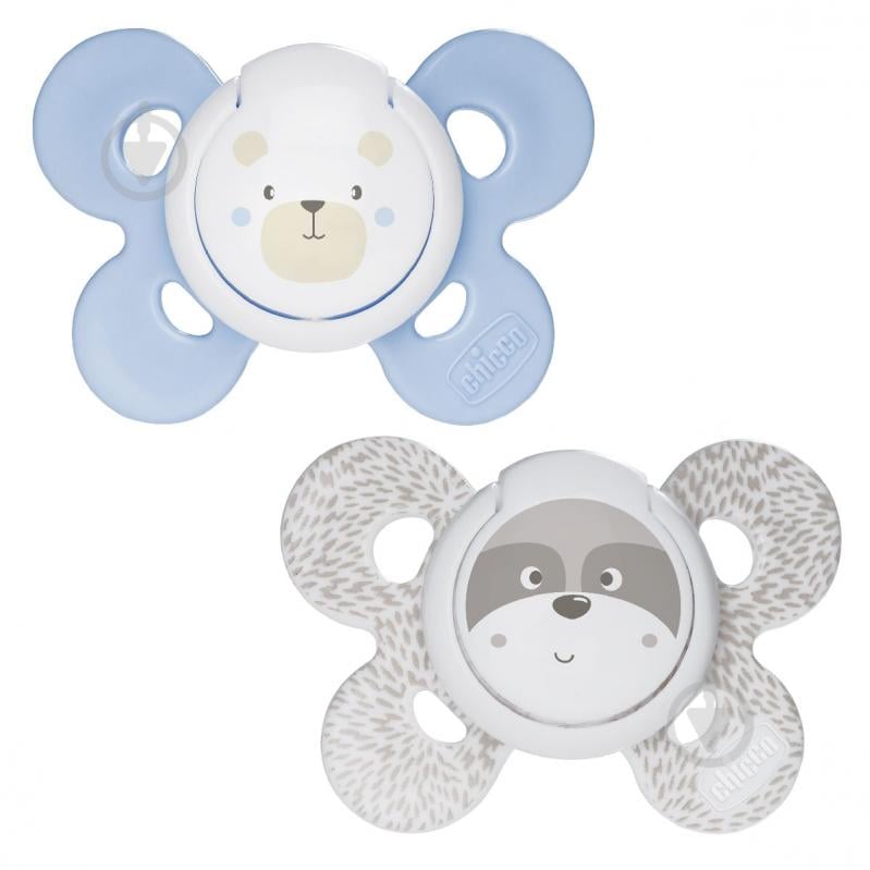 Пустушка ортодонтична Chicco Physio Comfort 2-6 мес., 2 шт 74931.21.00 - фото 1 Пустушка ортодонтична Chicco Physio Comfort 2-6 мес., 2 шт 74931.21.00 - фото 1