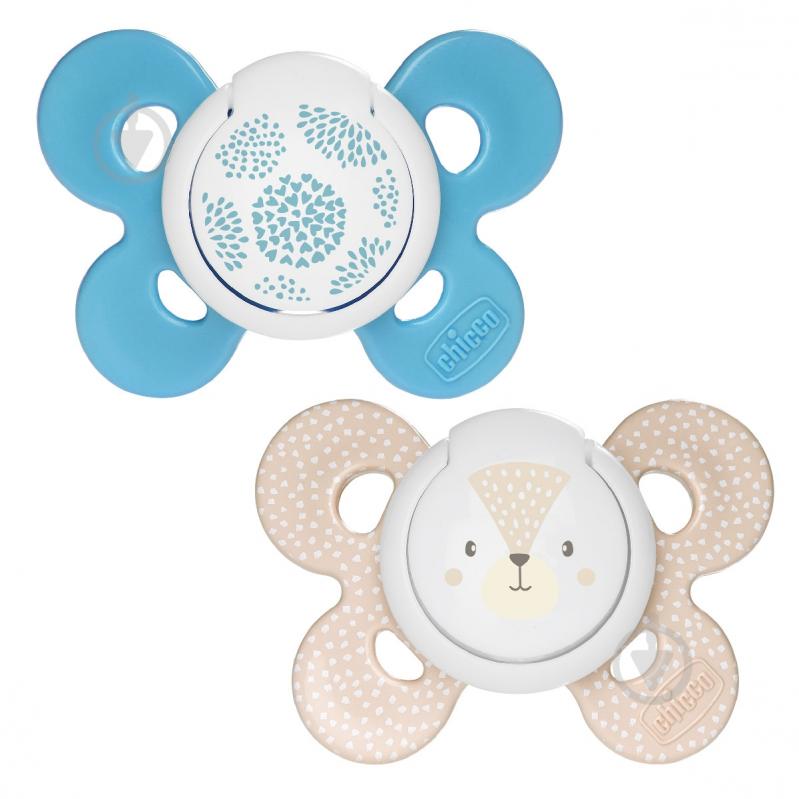 Набір пустушок Chicco Physio Comfort 6-16 мес., 2 шт. 74933.21.00.00 - фото 2 Набір пустушок Chicco Physio Comfort 6-16 мес., 2 шт. 74933.21.00.00 - фото 2