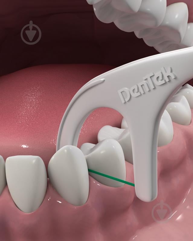 Зубная нить-флосс Den Tek Тройное очищение 150 шт. 1 м - фото 5