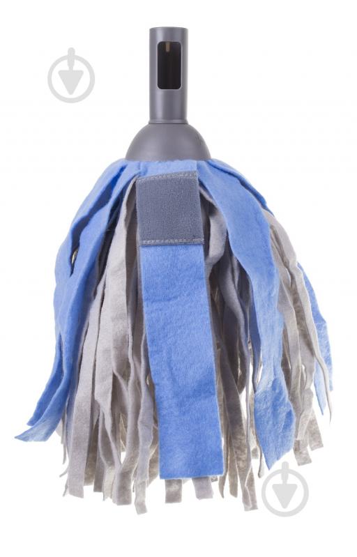 Ленточная швабра для пола Nordic Stream 25 см серый - фото 3