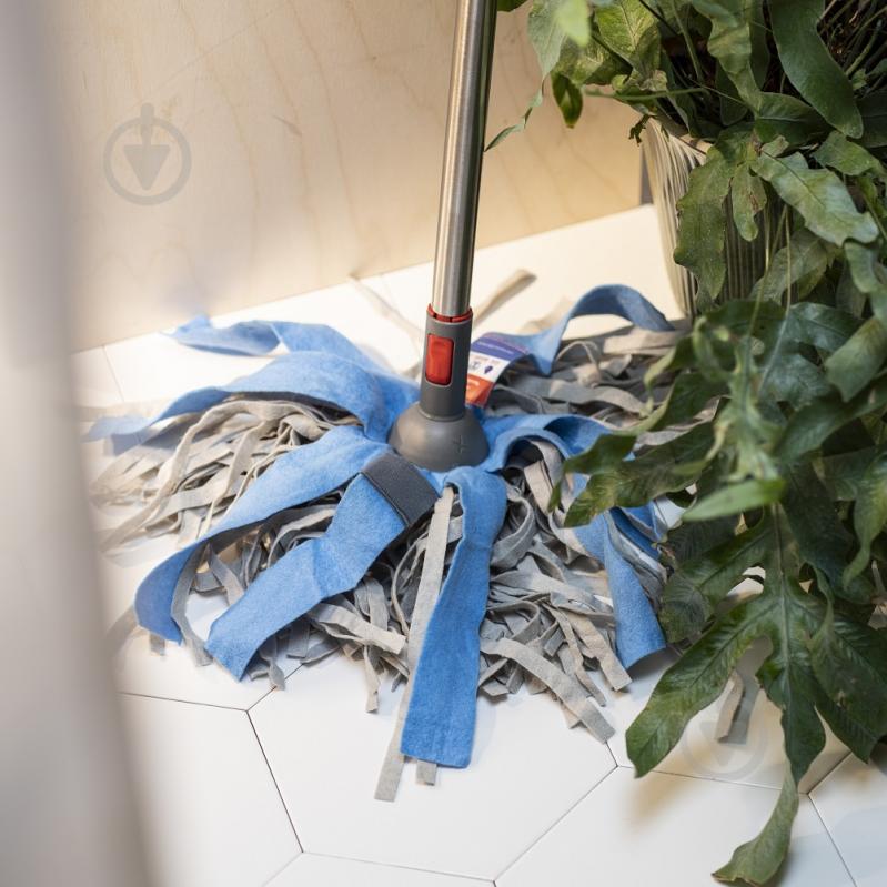 Ленточная швабра для пола Nordic Stream 25 см серый - фото 8