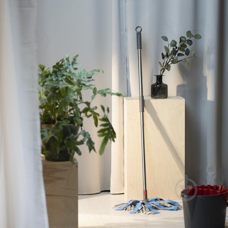 Ленточная швабра для пола Nordic Stream 25 см серый - фото 5