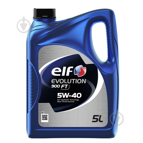 Моторное масло синтетическое Elf Evolution 900 FT 5W-40 5 л - фото 1 Моторное масло синтетическое Elf Evolution 900 FT 5W-40 5 л - фото 1