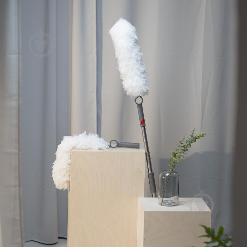 Щетка для удаления пыли Nordic Stream 22 см белый 15339 - фото 4