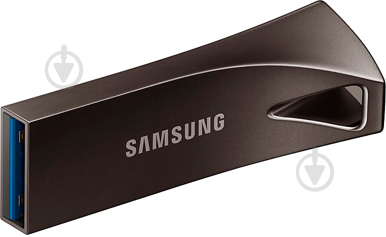 Накопичувач Samsung Bar plus 1 ТБ USB 3.2 titan grey - фото 1