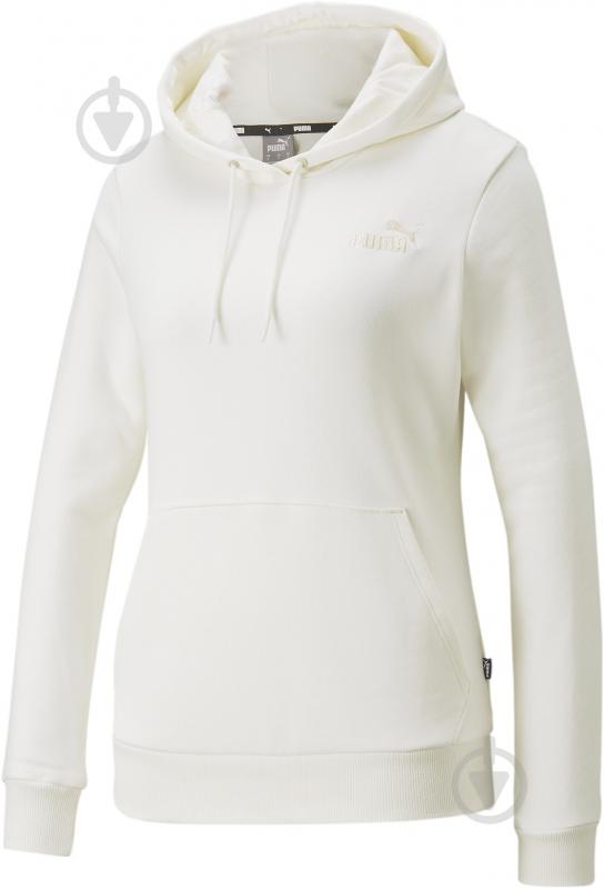 Джемпер Puma ESS+ EMBROIDERY HOODIE TR 84833299 р.S білий - фото 4