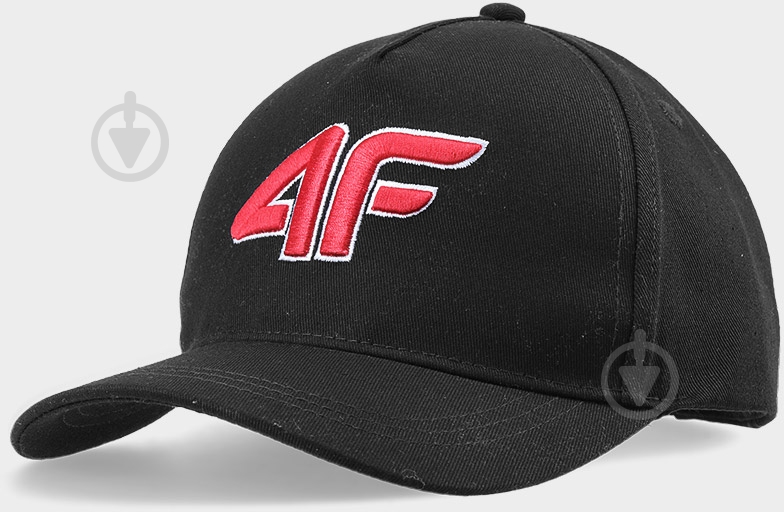 Кепка 4F BASEBALL CAP M169 4FJRSS23ACABM169-21S OS черный - фото 1