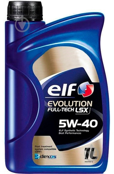 Моторное масло синтетическое Elf Evolution Full-Tech LSX 5W-40 1 л - фото 1