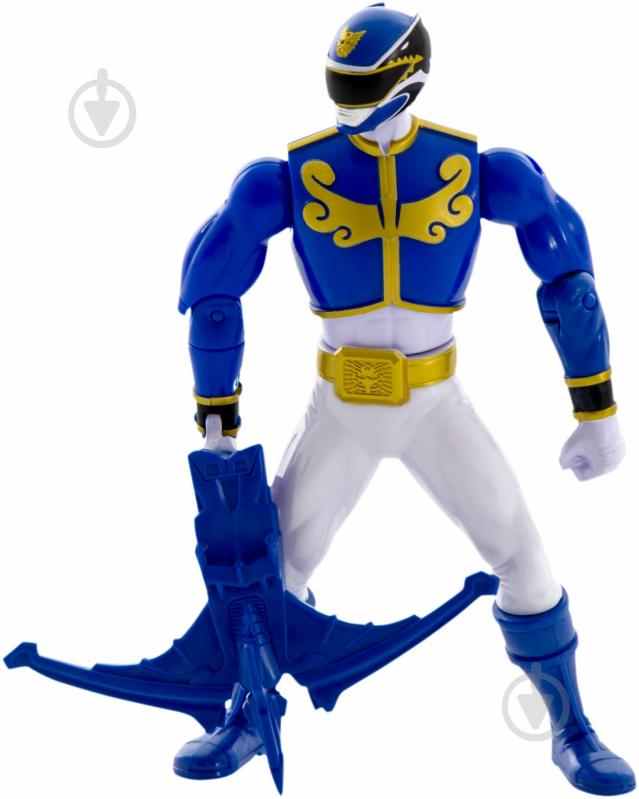 Фигурка Power Rangers Синий рейнджер Megaforce 35146 - фото 1