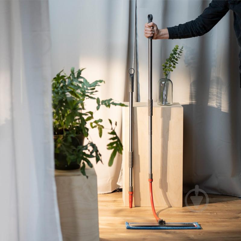 Швабра-полотер для пола Nordic Stream Flexible 46 см серый - фото 5